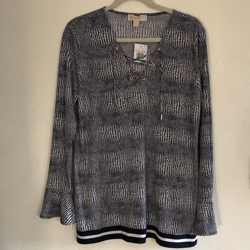 Michael Kors Navy L Tunic